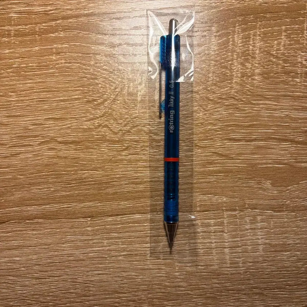 [BUNJANG] Rotring Tikky2 Blue Clear 0.5mm Mechanical Pencil / 로트링 티키2 블루 클리어.