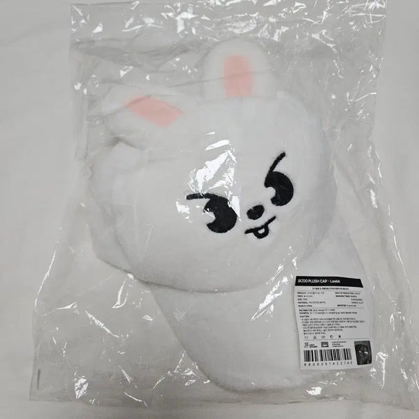 [BUNJANG] Stray Kids Lee Know Rabbit Little House Plush Cap Baseball Hat 6th Fanmeeting MD Goods / [미개봉 원가 이하] 스트레이키즈 리노 리빗 리틀하우스 스키주 플러시캡 볼캡 모자 6기 팬미팅 엠디 굿즈 little house