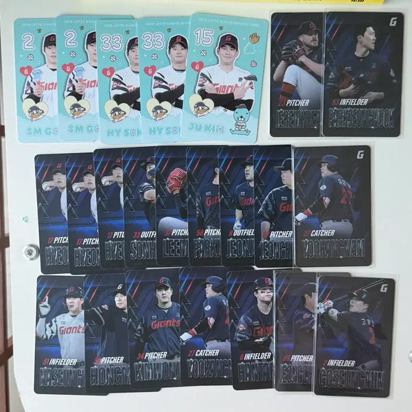 [BUNJANG] LOTTE GIANTS Photocard Bundle / 양도)) 롯데 자이언츠 포카 양도
