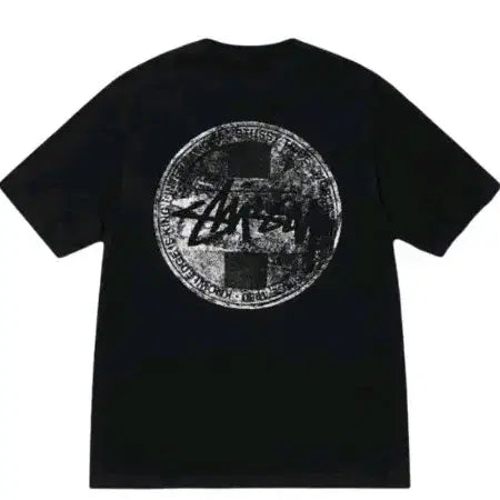 [BUNJANG] Stussy Dot Stamp T-Shirt Black XL / 스투시 닷 스탬프 반팔 티셔츠 1905071 XL 블랙