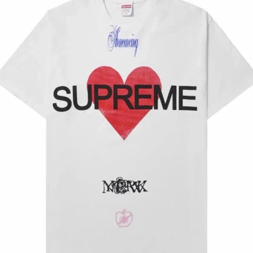 [BUNJANG] Supreme Announcing T-Shirt White / 슈프림 티셔츠 Supreme Announcing T-Shirt White - 25SS