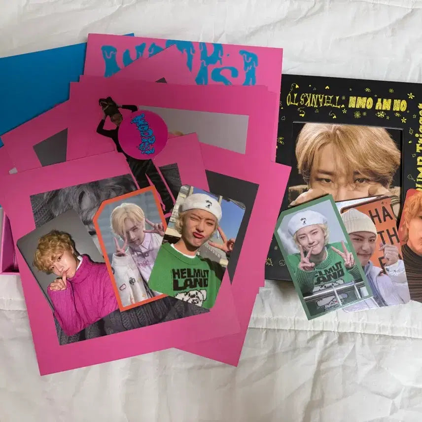 [BUNJANG] WOODZ OOPS! First Press Bundle Set Photocard / 우즈 woodz 웁스 초판 앨범 일괄