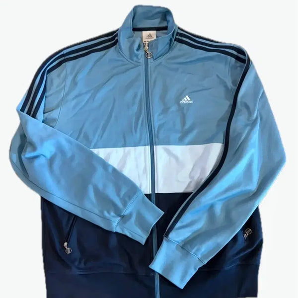 [BUNJANG] Adidas Sky Blue Track Jacket XL / 아디다스 스카이블루 져지 XL 서브컬쳐