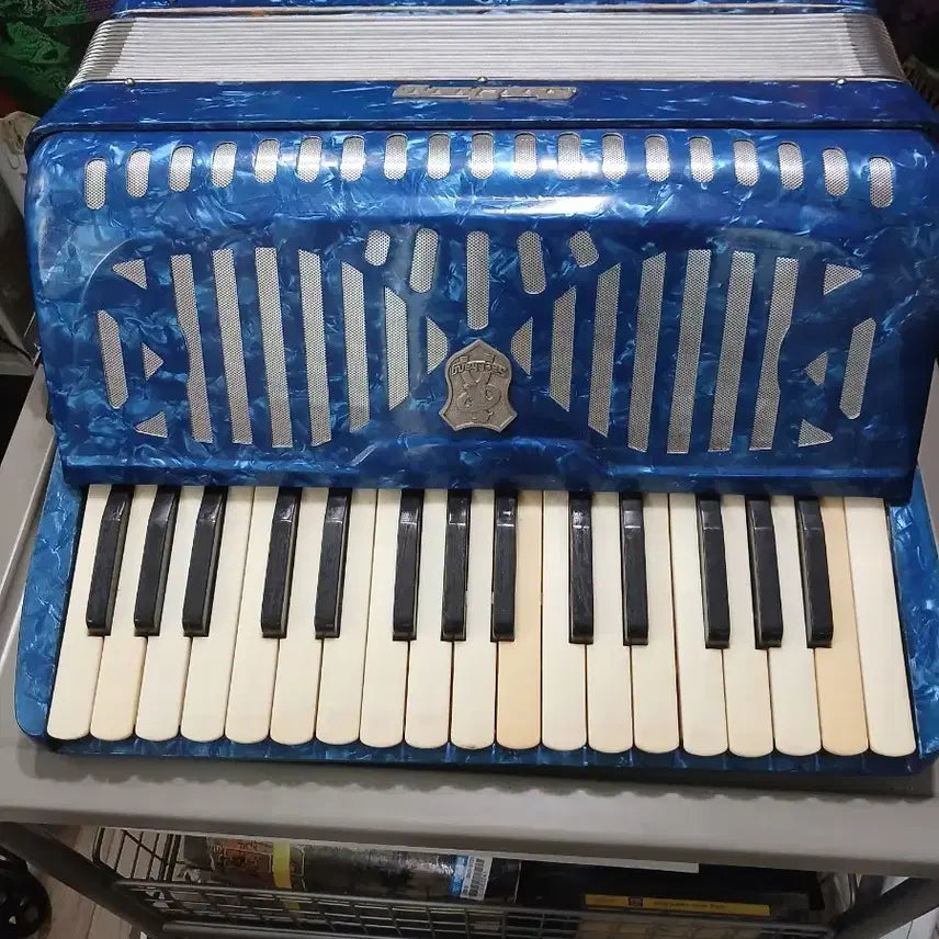 [BUNJANG] Buffet Accordion Blue / 부페 아코디언 블루