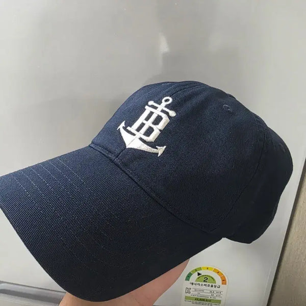 [BUNJANG] Bantz Anchor Ball Cap Navy / 반츠 앵커 볼캡 네이비