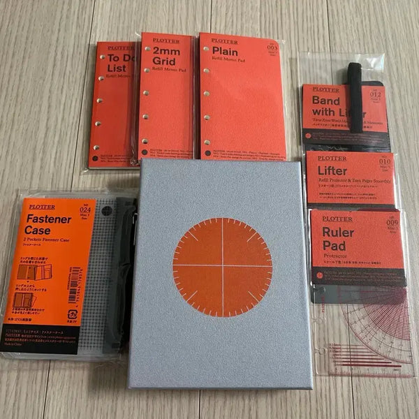 [BUNJANG] Limited Plotter Diary Pueblo Red Brown - M5 / 한정 플로터 다이어리 푸에블로 레드브라운 - M5