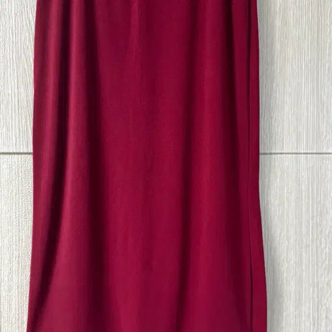 [BUNJANG] Burgundy Long Skirt / 롱 스커트 버건디