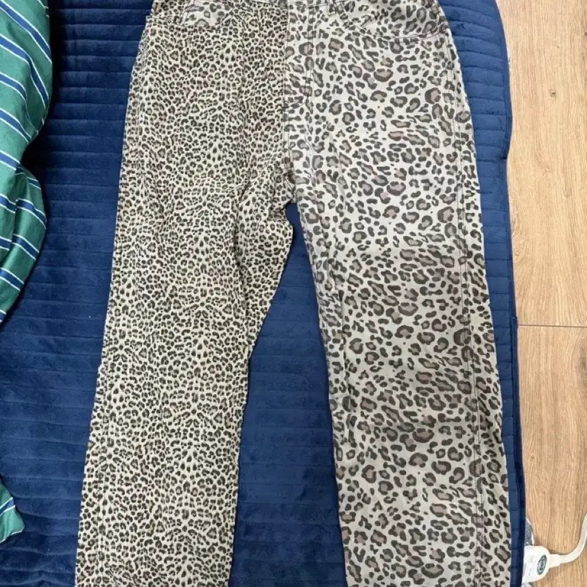 [BUNJANG] AJO BY AJO Leopard Washed Cotton Pants M Size / 아조바이아조 레오파드 워시드 코튼 팬츠