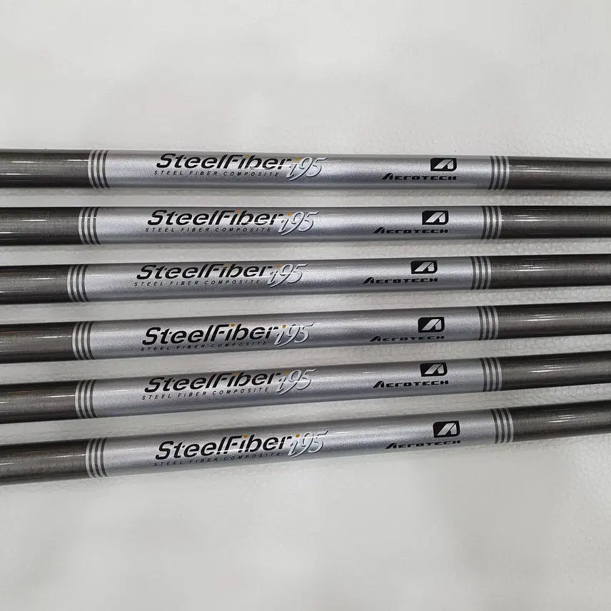 [BUNJANG] AeroTech Steelfiber i 95S Iron Shafts (Set of 6) / 정품 스틸화이버i 95S 아이언샤프트 팝니다
