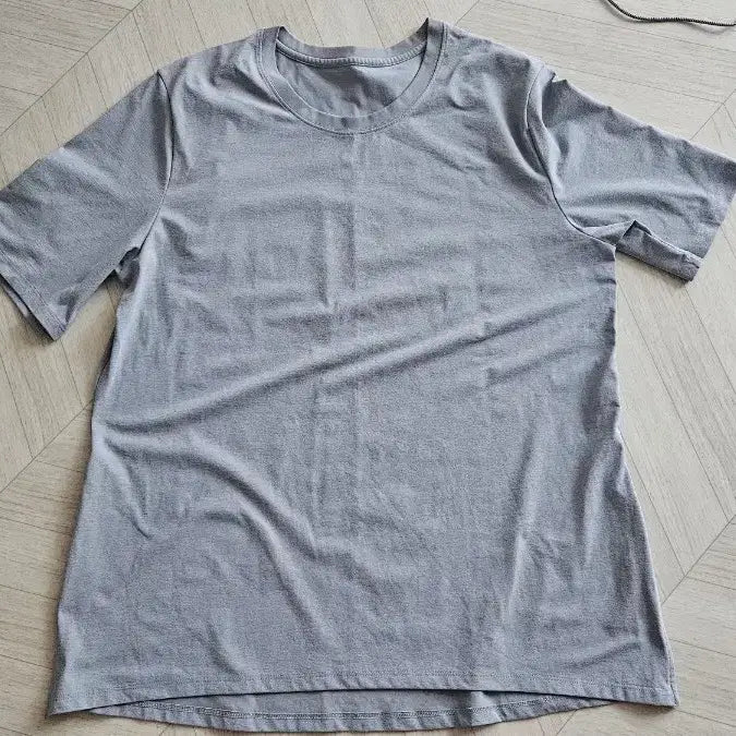 [BUNJANG] Andar Oversized Fit Short Sleeve T-Shirt Slate Grey Size 8 / 안다르 오버핏 반팔티  8사이즈