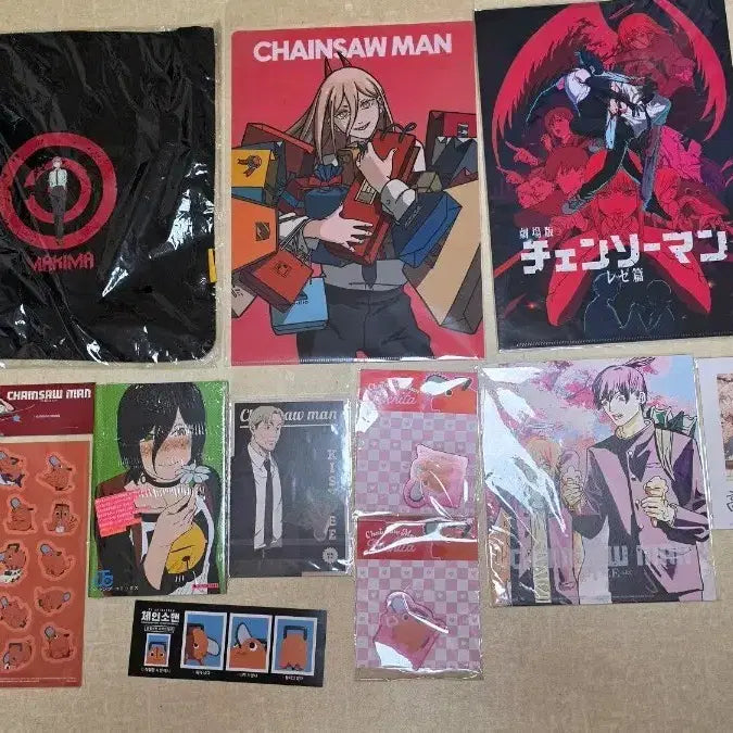 [BUNJANG] Chainsaw Man Merchandise Bundle / 체인소맨 굿즈 일괄 판매