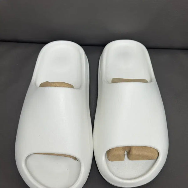 [BUNJANG] Adidas Yeezy Slide YS-01 White Size 12 / yeezy, ys-01, White 이지 슬라이드 화이트 12 사이즈.