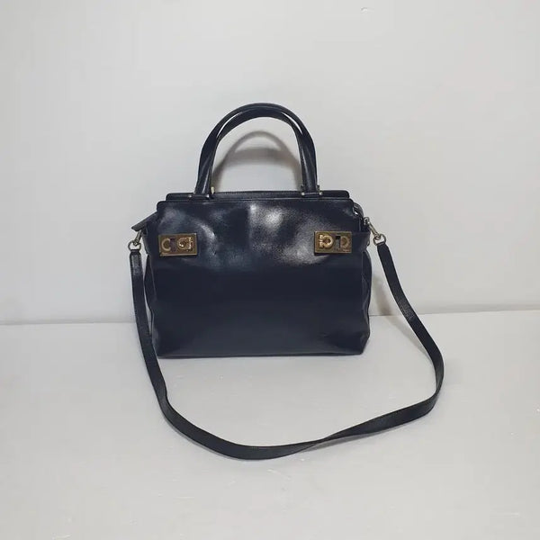 [BUNJANG] Salvatore Ferragamo Mini Leather Tote Bag / 정품 ㅡ페라가모 ㅡ미니.가죽.토트백