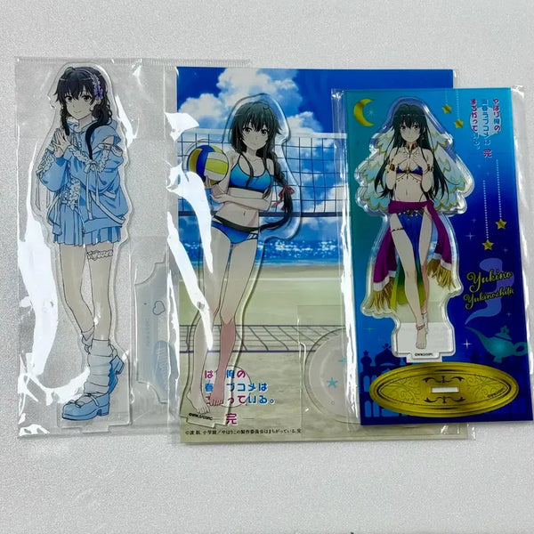 [BUNJANG] My Youth Romantic Comedy Is Wrong, As Expected Yukino Yukinoshita Acrylic Stand Set (3 Types) / 급처) 내청코 유키노시타 유키노 아크릴스탠드 3종 세트 역내청
