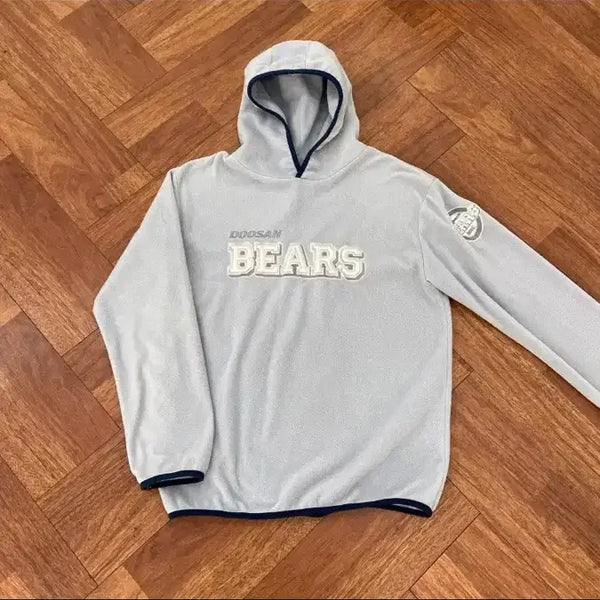 [BUNJANG] Doosan Bears Logo Hoodie / 두산 베어스 후드티