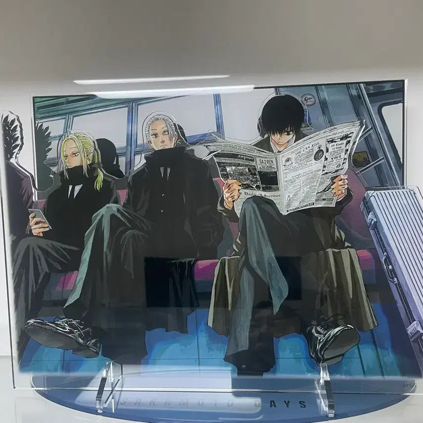 [BUNJANG] Sakamoto Days Limited Edition Scene Acrylic Stand Nagumo Shishiiba / 사카모토 데이즈 수주 한정 기가 장면아크릴 나구모 시시바