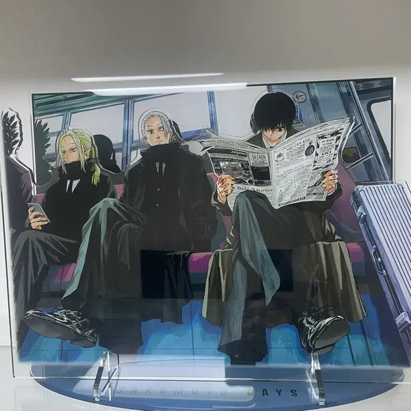 [BUNJANG] Sakamoto Days Limited Edition Scene Acrylic Stand Nagumo Shishiiba / 사카모토 데이즈 수주 한정 기가 장면아크릴 나구모 시시바