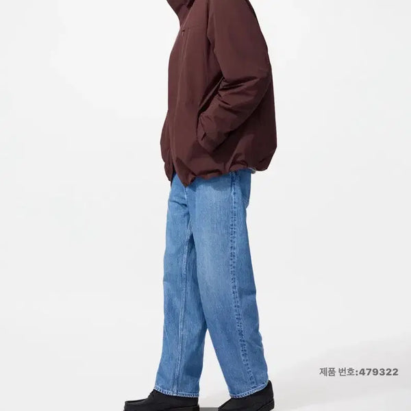 [BUNJANG] Uniqlo Wide Straight Jeans / 유니클로 와이드스트레이트진 판매합니다