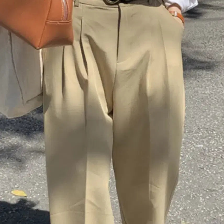 [BUNJANG] ORR 24FW Two-Tuck Wide Pin Tuck Pants / 오르(ORR)의 투턱 와이드 핀턱 팬츠 24FW