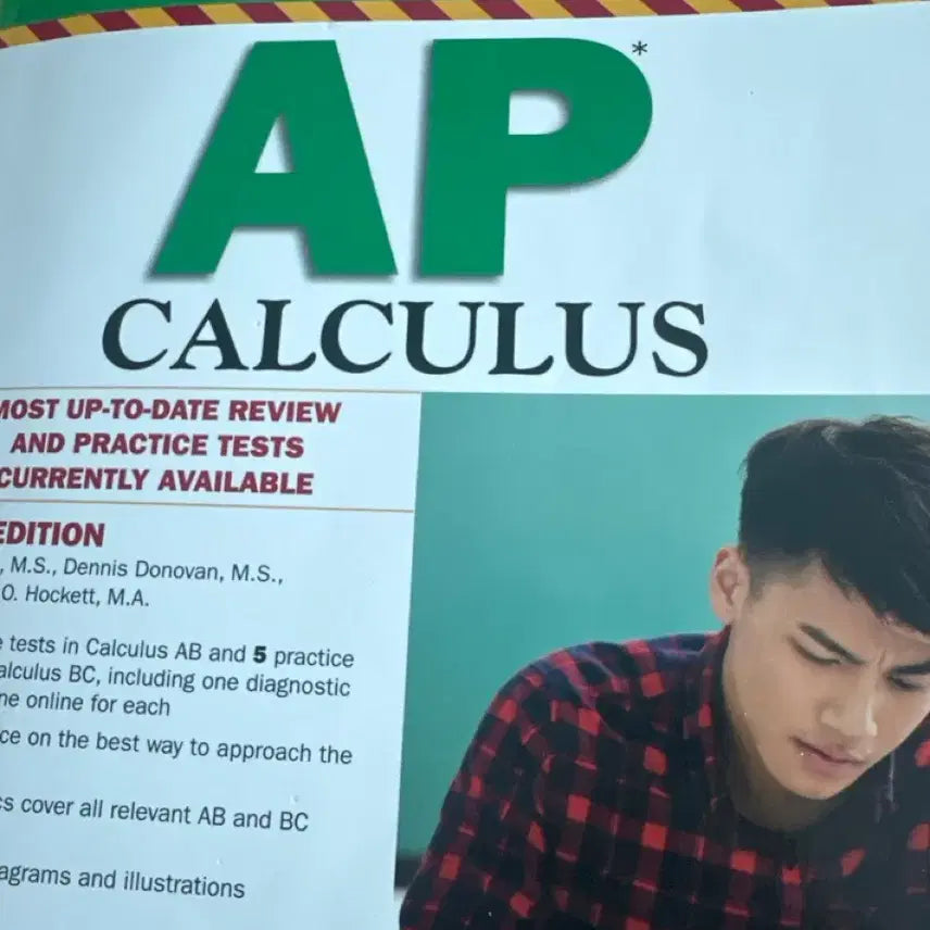 [BUNJANG] Barron's AP Calculus AB/BC Study Book / BARRONS AP Calculus AB/BC 문제집