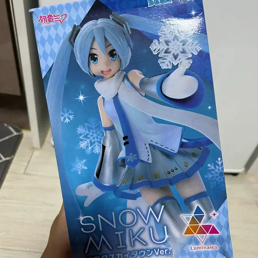 [BUNJANG] Sega Snow Miku Luminasta Figure / 세가 스노우 미쿠 루미나스타 피규어(박스 데미지)