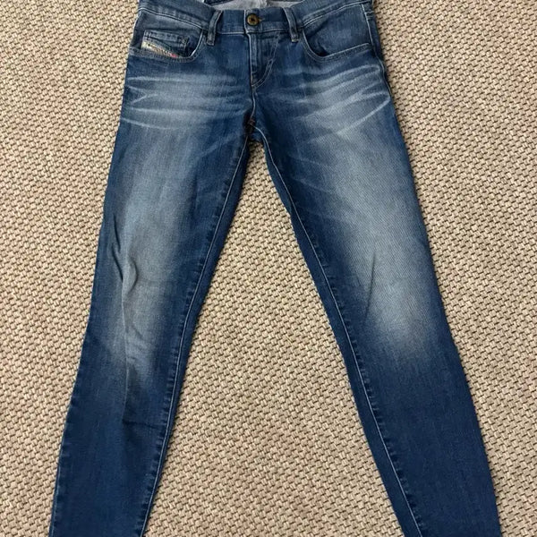 [BUNJANG] Diesel Grupee Ankle Super Slim Skinny Low Waist Jeans / [정품] 디젤 Grupee Ankle 그루피 청바지 super slim skinny low waist