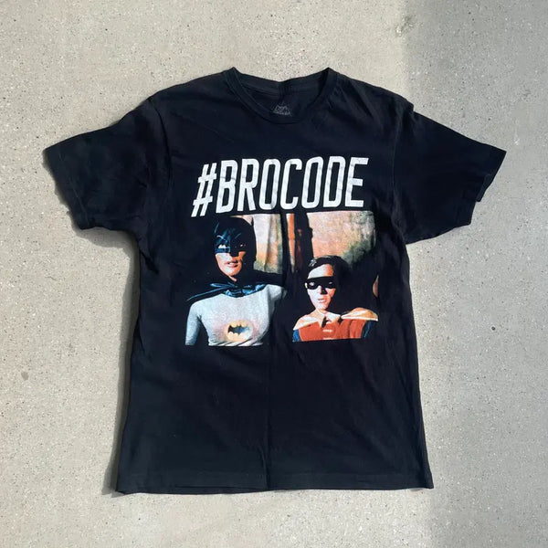 [BUNJANG] Y2K Batman & Robin Official T-Shirt / Y2K batman & robin 배트맨과 로빈 오피셜 티셔츠