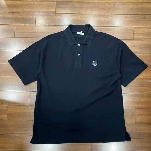 [BUNJANG] Maison Kitsuné Cotton Polo T-Shirt / 메종키츠네 반팔 카라티