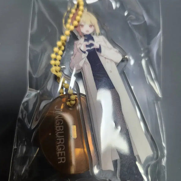 [BUNJANG] Isegye Idol Doojim Jjingburger Keychain / 이세계아이돌 두찜 키링 - 징버거