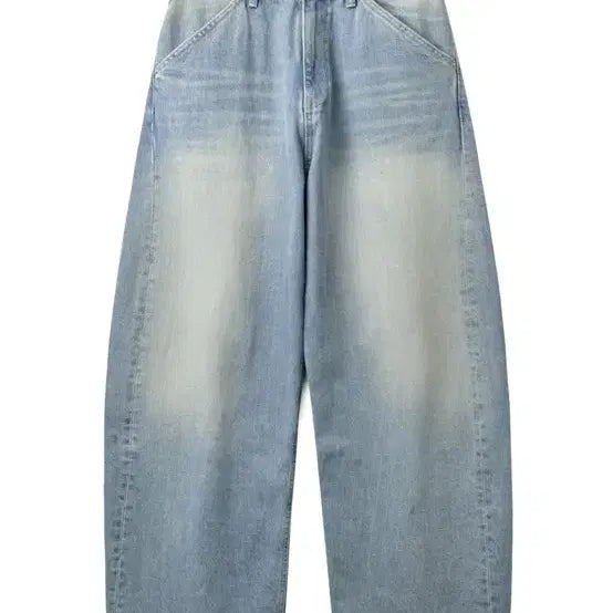 [BUNJANG] HAECHING ROOM Curved Jeans Bleached Blue (2) / 해칭룸 커브진 Bleached Blue (2) 새상품