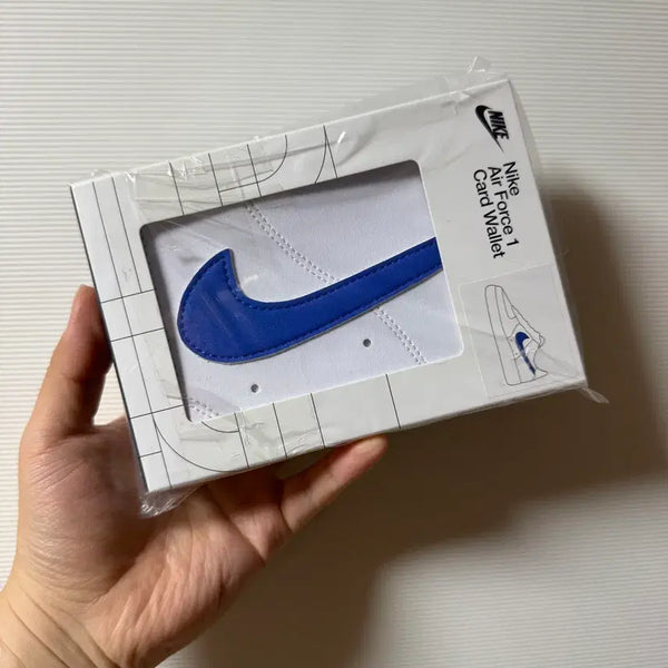 [BUNJANG] Nike Air Force 1 Blue Card Wallet / 나이키 에어포스 1 블루 카드 지갑