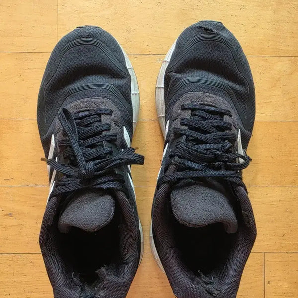 [BUNJANG] Adidas Black Sneakers (Used) / 아디다스 블랙 운동화 (사용감 많음)