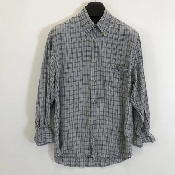 [BUNJANG] Lanvin Sport Lyocell Italian Made Check Shirt / LANVIN 랑방스포츠 리오셀 이태리 셔츠 [95-100]