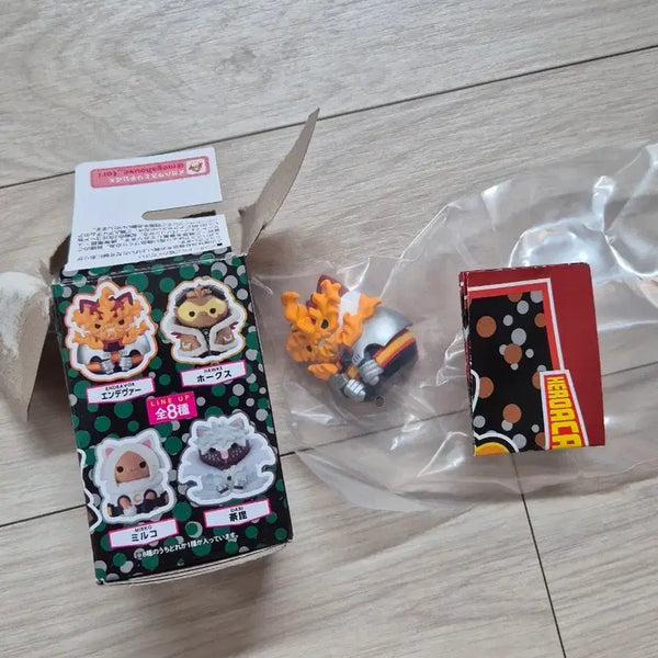 [BUNJANG] Mega Cat Mini Random Figure - Endeavor, Todoroki, Enji / (+덤) 나히아 히로아카 메가캣 미니 랜덤 피규어 엔데버 토도로키 엔지 판매