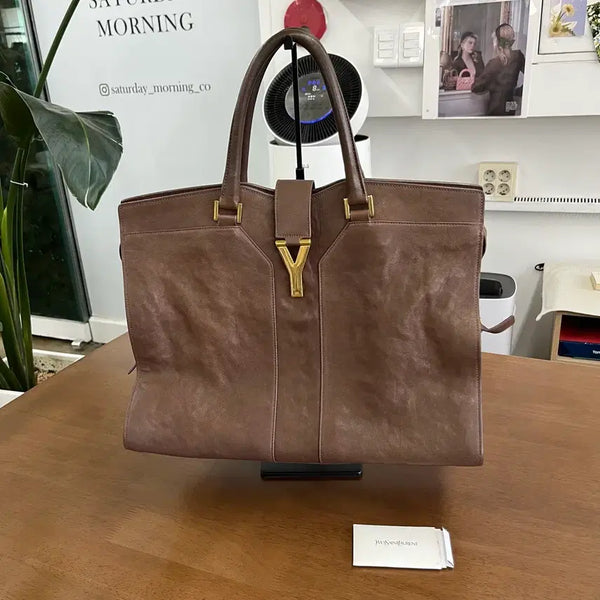 [BUNJANG] Saint Laurent Cabas Chic Large Tote Bag / 생로랑 카바시크 토트백 라지