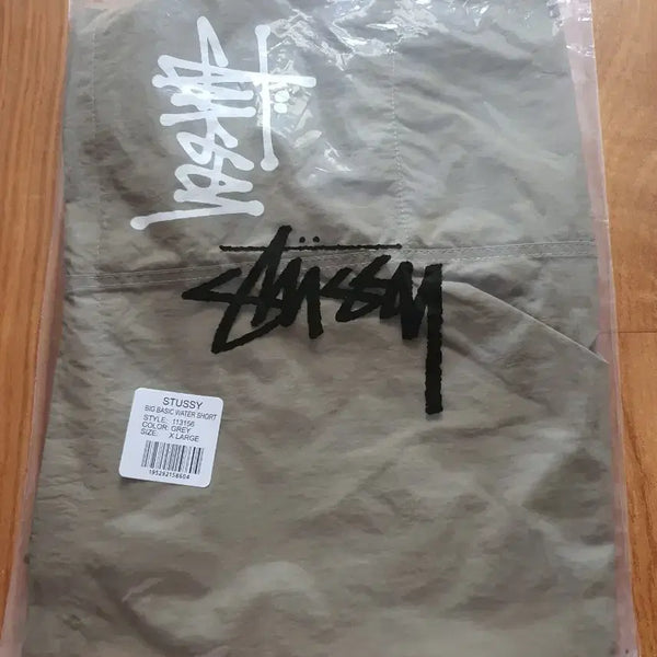 [BUNJANG] Stussy Big Basic Water Shorts Khaki XL / 스투시 반바지 카키 xl