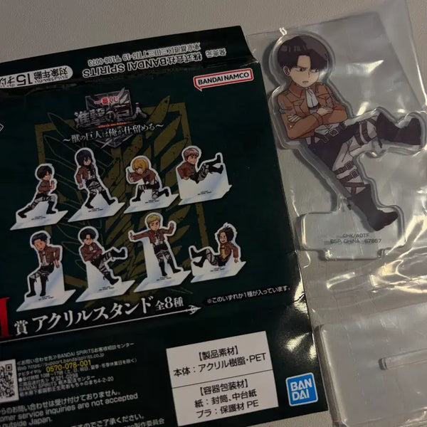 [BUNJANG] Attack on Titan Levi Acrylic Stand / 진격의 거인 아크릴 스탠드 리바이