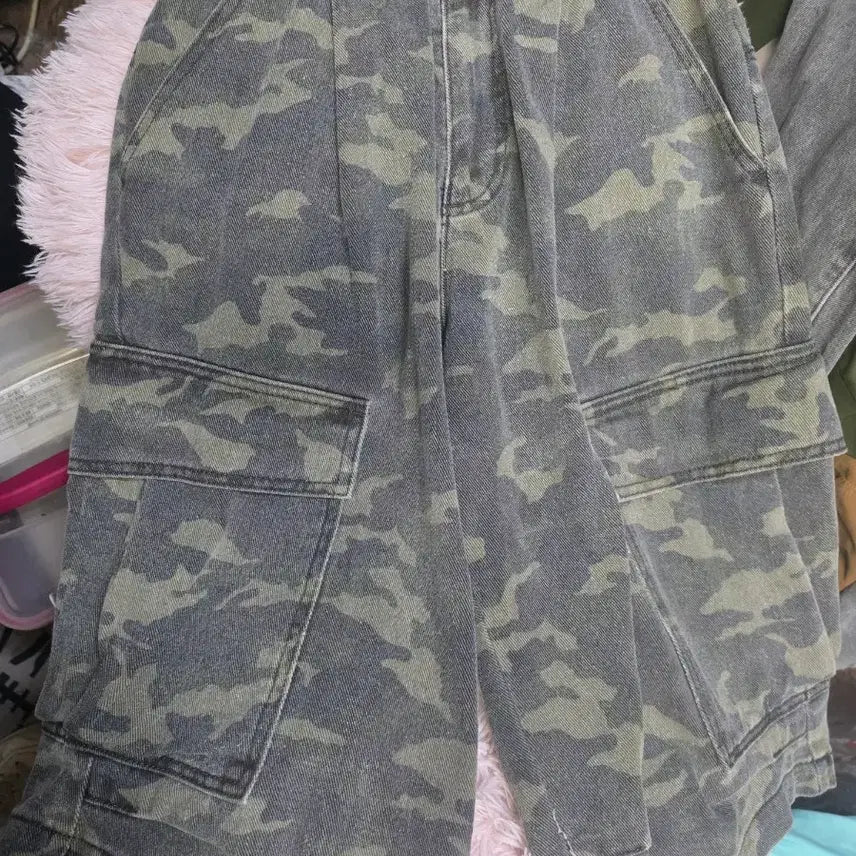 [BUNJANG] Avandress Cotton Cargo Shorts / 26.카고5부 반바지.아반드레스 코튼 100% 팬츠 .길이65cm .