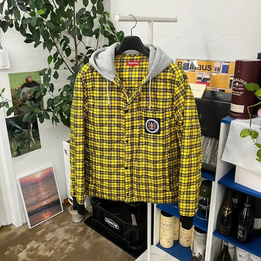 [BUNJANG] Supreme Lined Hooded Jacket / 슈프림 라이너 후드 자켓 L
