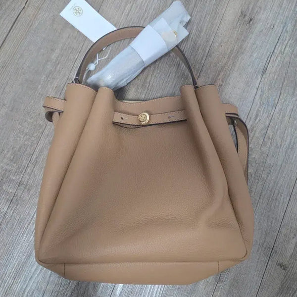 [BUNJANG] Tory Burch Romy Bucket Bag Tiramisu / 토리버치  로미 버킷백 티라미수