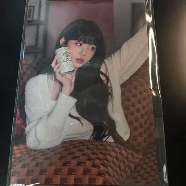 [BUNJANG] Jim Beam x Jang Wonyoung Collaboration Photocard Set with Postcard / 짐빔 콜라보 포토카드 3종 [장원영] 짐빔 장원영 엽서 일괄