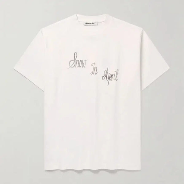 [BUNJANG] Our Legacy Box T-Shirt White M / 아워 레가시 박스 반팔 티셔츠 화이트 M2246BRP 현재 품절된 상품