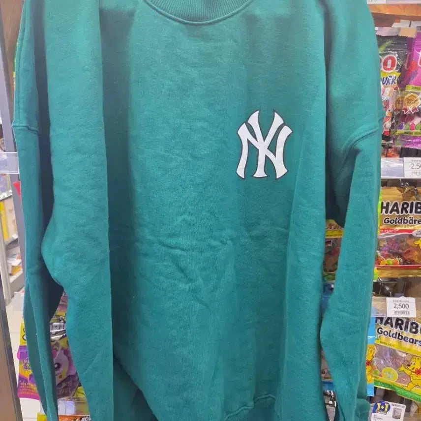 [BUNJANG] Unisex Green Sweatshirt / 맨투맨 그린 남녀 공용
