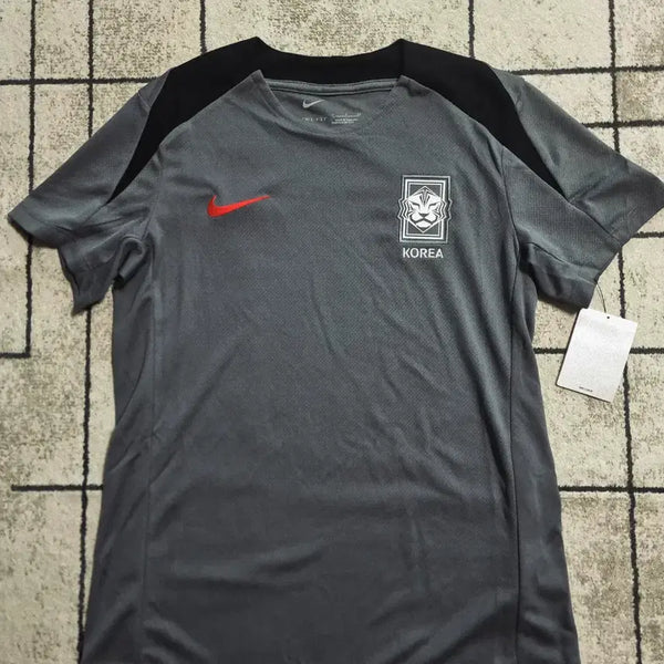 [BUNJANG] National Team Coach Training Half-Sleeve Top - Deep Gray, Size S / 국대 코치 트레이닝 탑 반팔 딥그레이 사이즈 S