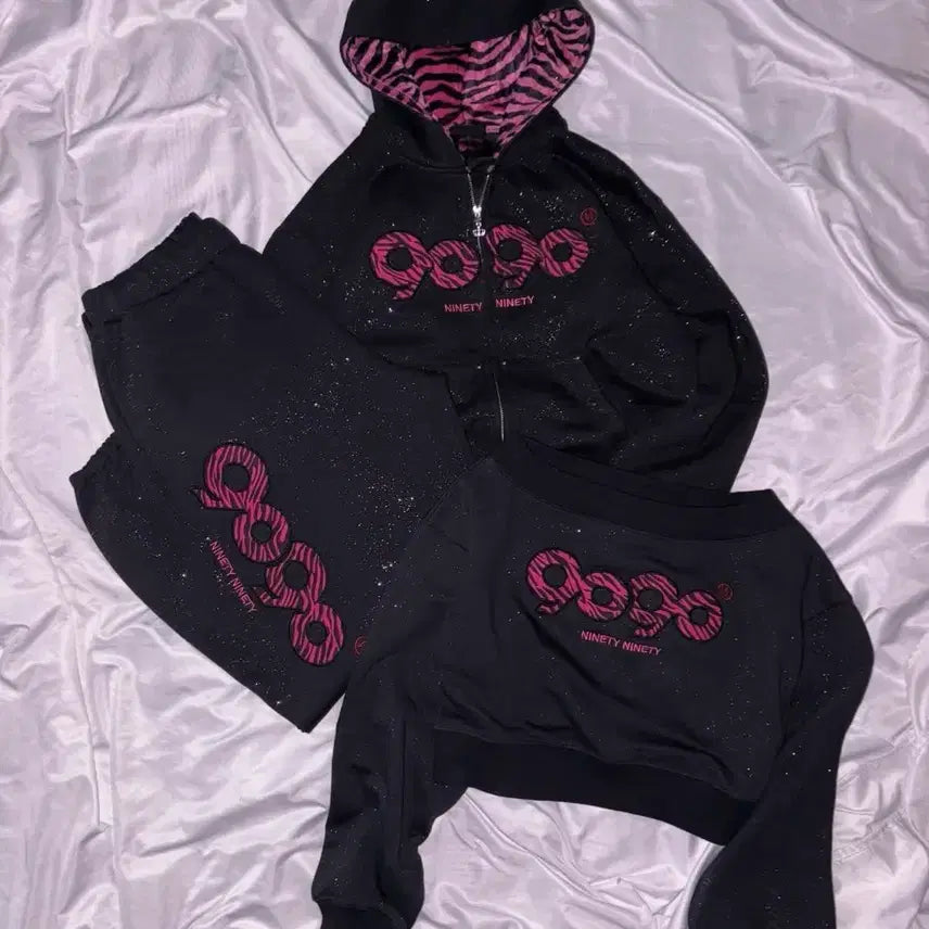 [BUNJANG] 9090 girl One Shoulder Training Set / 9090 girl 트레이닝 세트