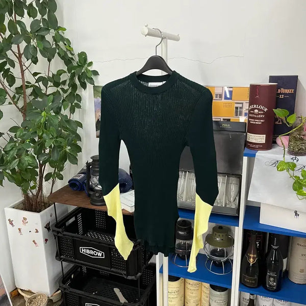 [BUNJANG] Nagonstance Pleats Long Sleeve M / 나곤스탄스 플리츠 롱슬리브 M
