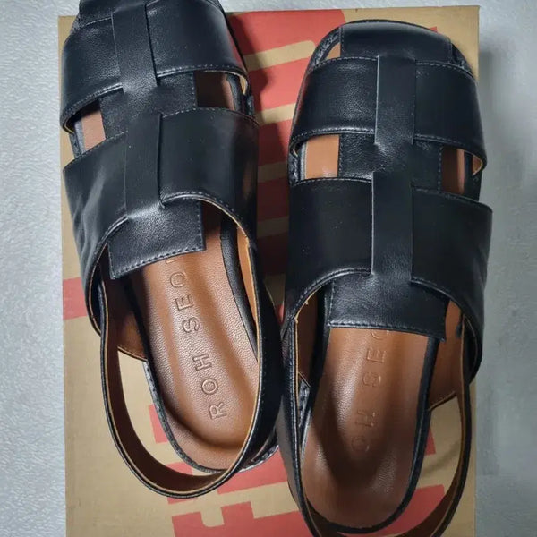 [BUNJANG] Rosewell Black Sandals 235 / 로서울 샌들 블랙 235 (새상품)