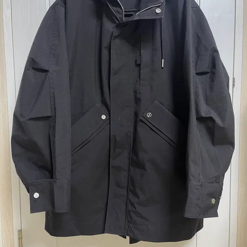 [BUNJANG] Wooyoungmi Black Cordura Pocket Detail Jumper Size 100 / [거의 새것] 우영미 블랙 코듀라 포켓 디테일 점퍼 100