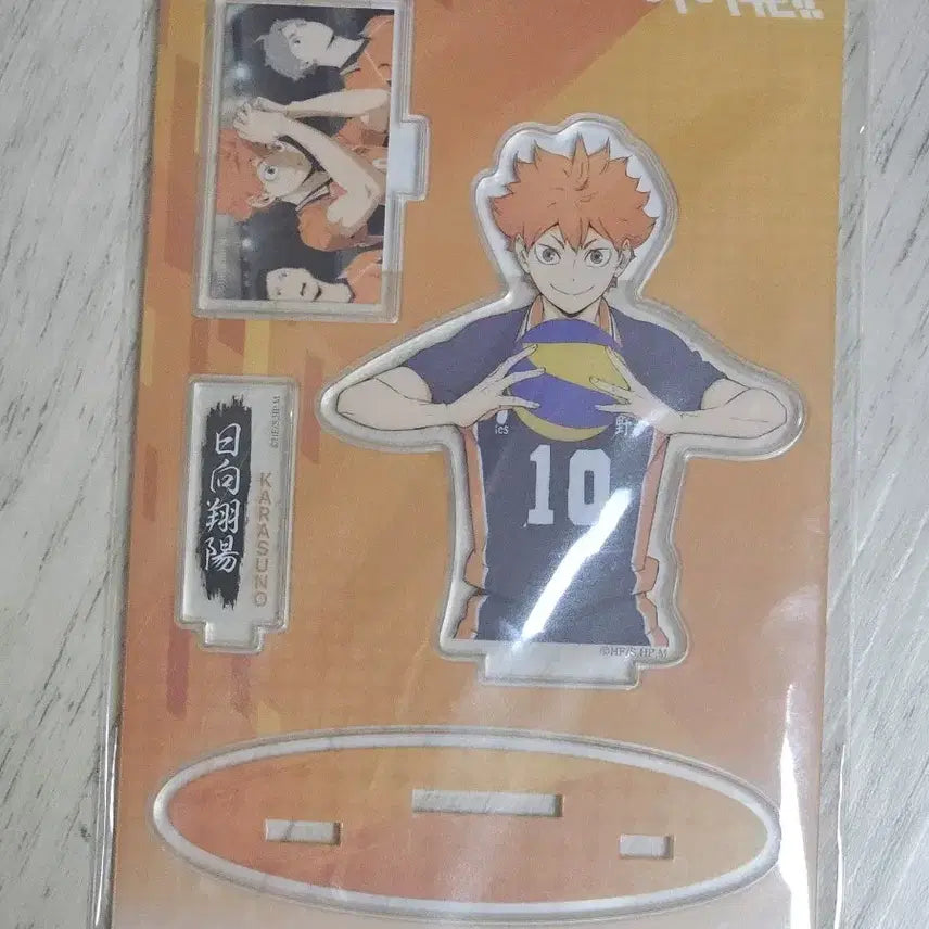 [BUNJANG] Haikyuu!! Hinata Shoyo Acrylic Stand (Unsealed) / 하이큐 히나타 hino 아크릴 스탠드
