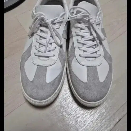 [BUNJANG] German Army Trainers Ash Grey Super Wide (280) / 독일군 클라시커 에쉬 그레이 280 4E(슈퍼와이드)